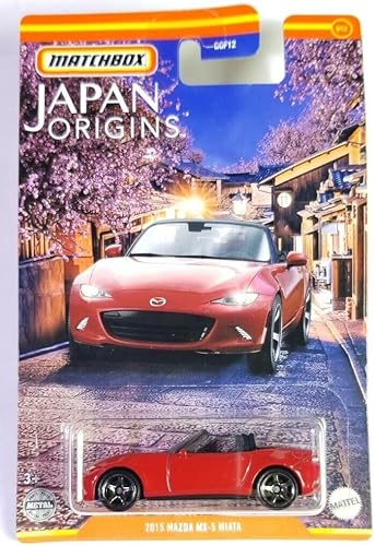Matchbox Japan Origins 2015 Mazda MX-5 Miata 912 rojo