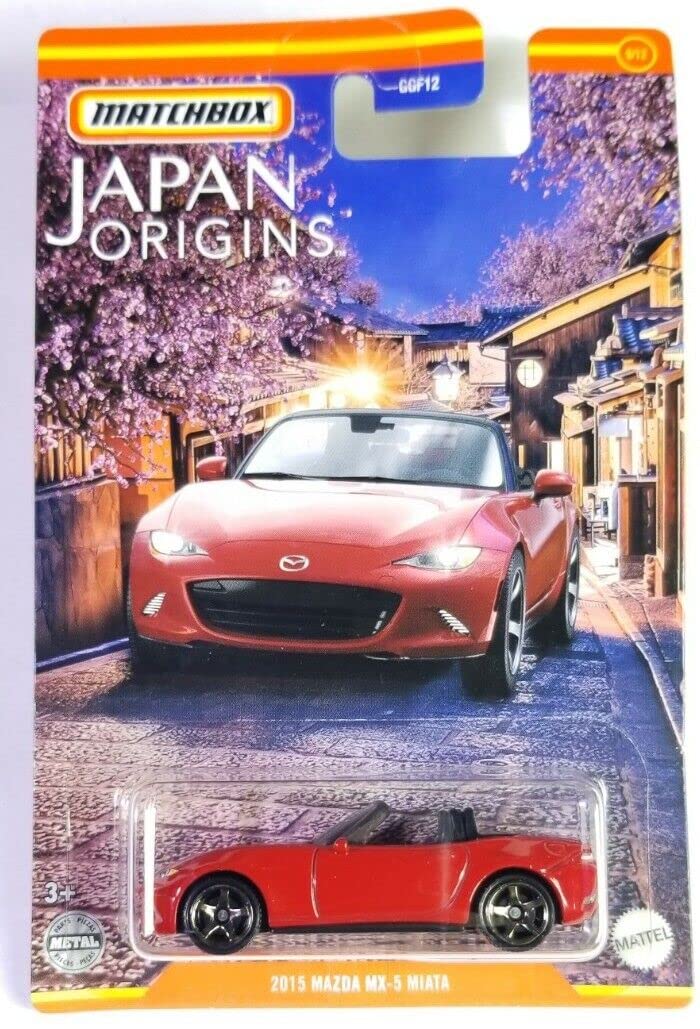 Matchbox Japan Origins 2015 Mazda MX-5 Miata 9/12 (Red)