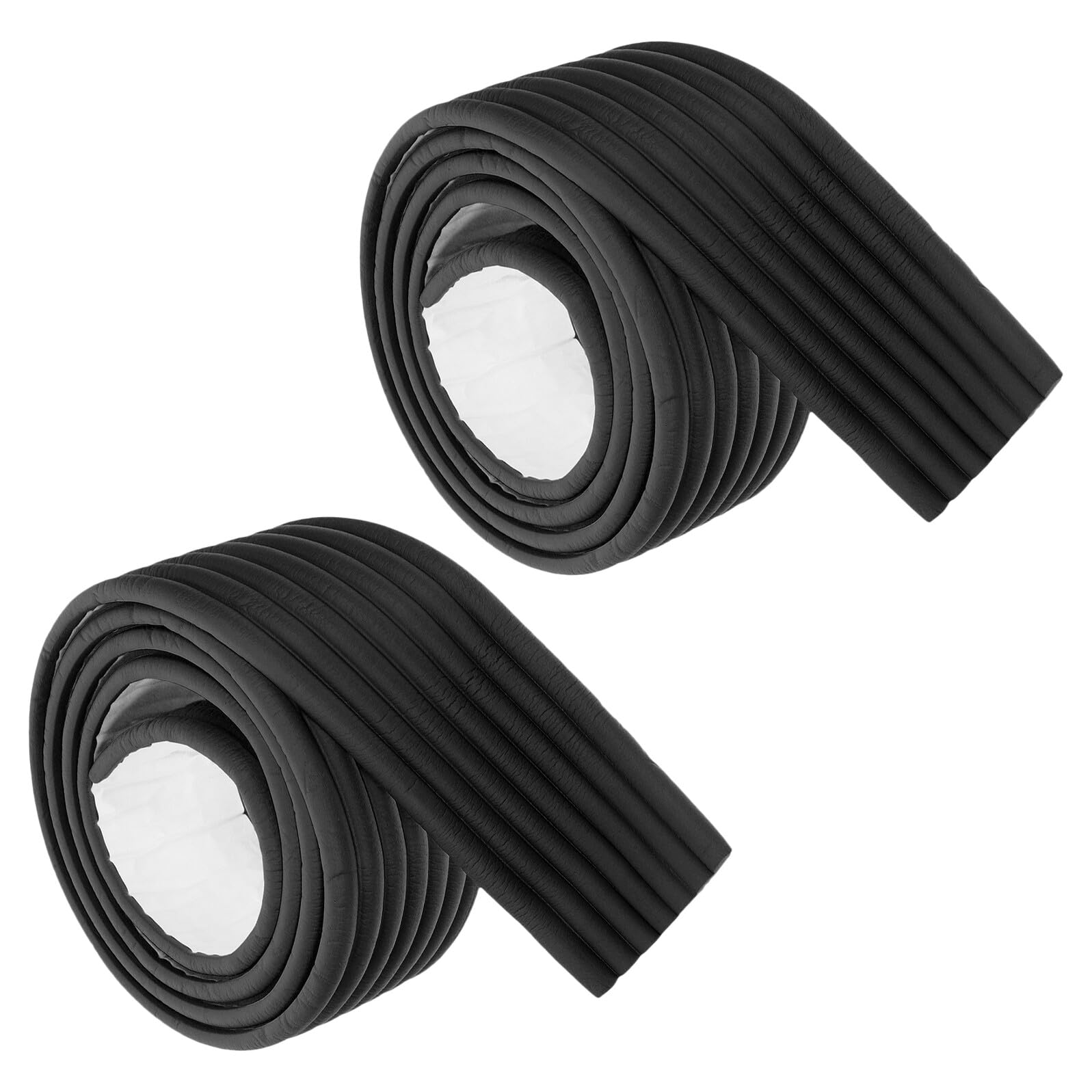 Almohadillas para escaleras de litera Toddmomy en espuma autoadhesiva negra pack de 2 unidades