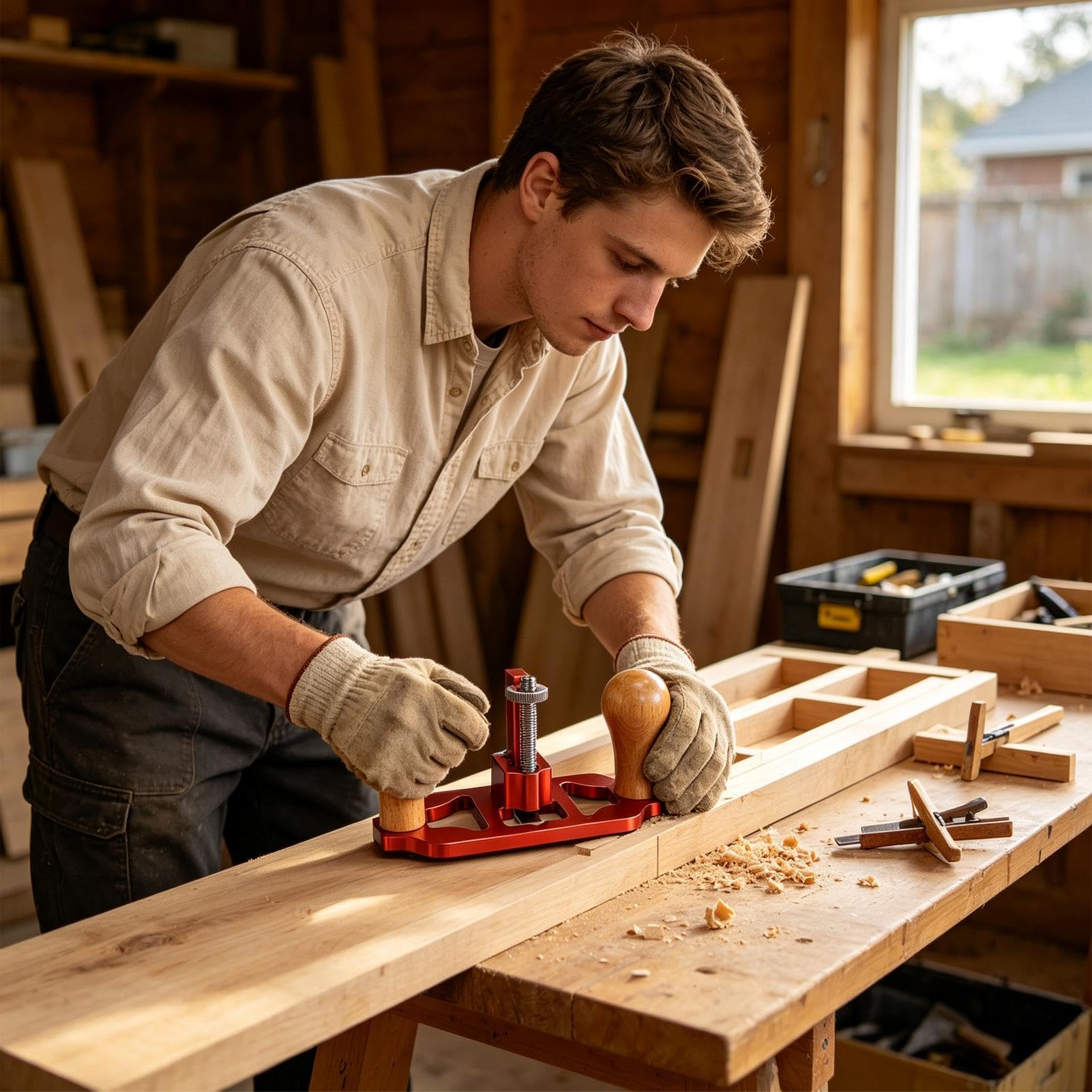 Pialla di legno Pialla Regolabile A Mano Strumenti Falegnameria