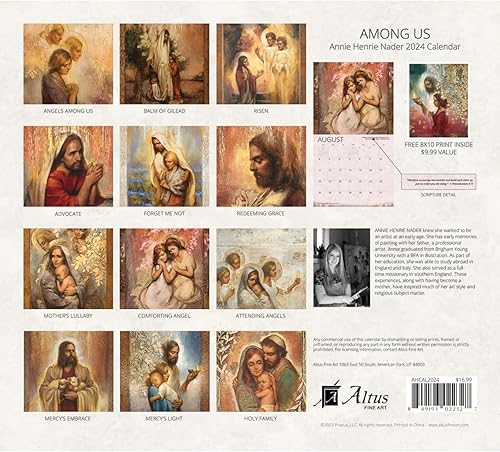 Miniatura 4 de Altus Fine Art Ángeles entre nosotros Annie Henrie Nader 2024 Calendario