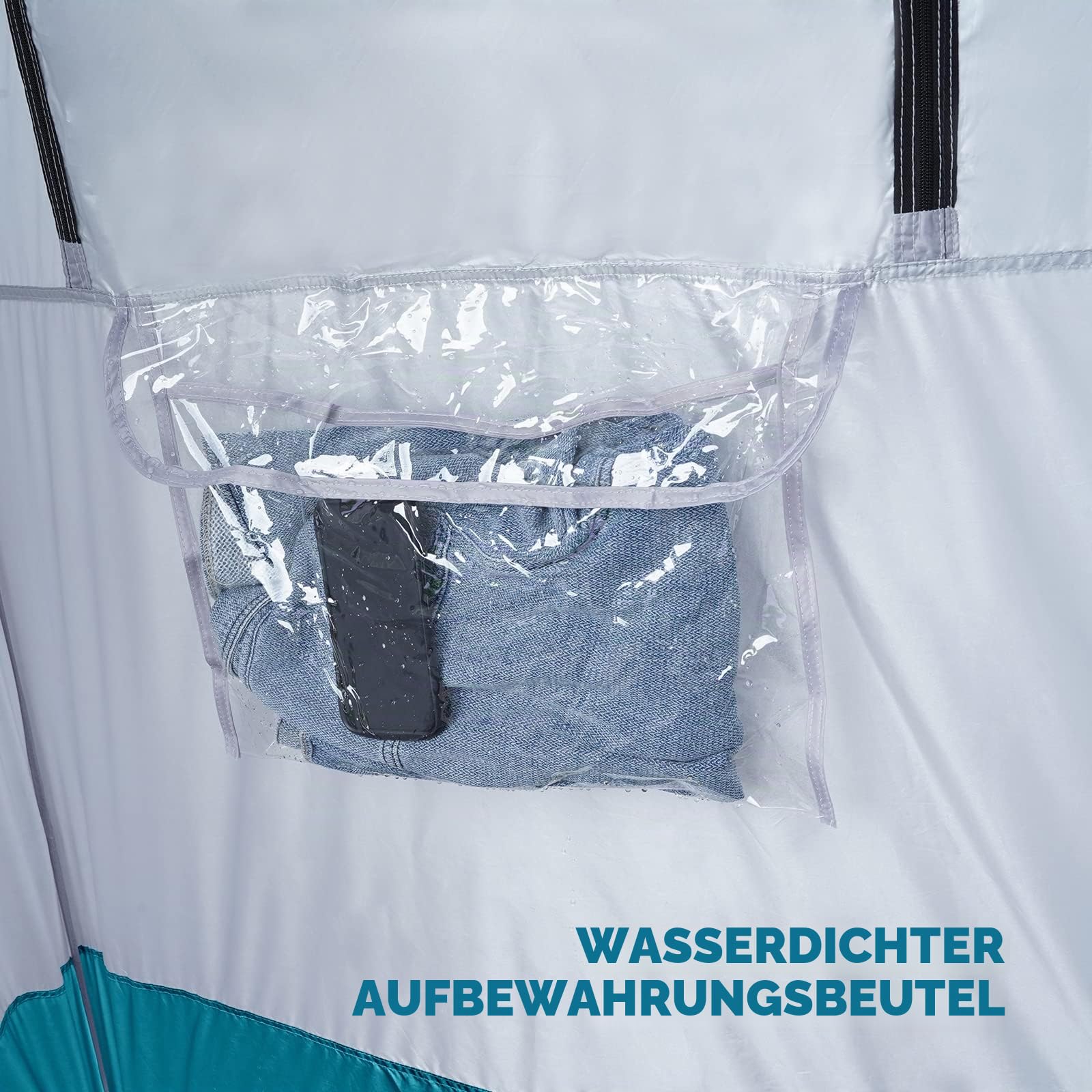 UNP Camping Duschzelt, Outdoor-Camping, Sichtschutz, Umkleidezimmer, tragbares WC-Zelt für Wandern, Sonnenschutz, Picknick, Angeln