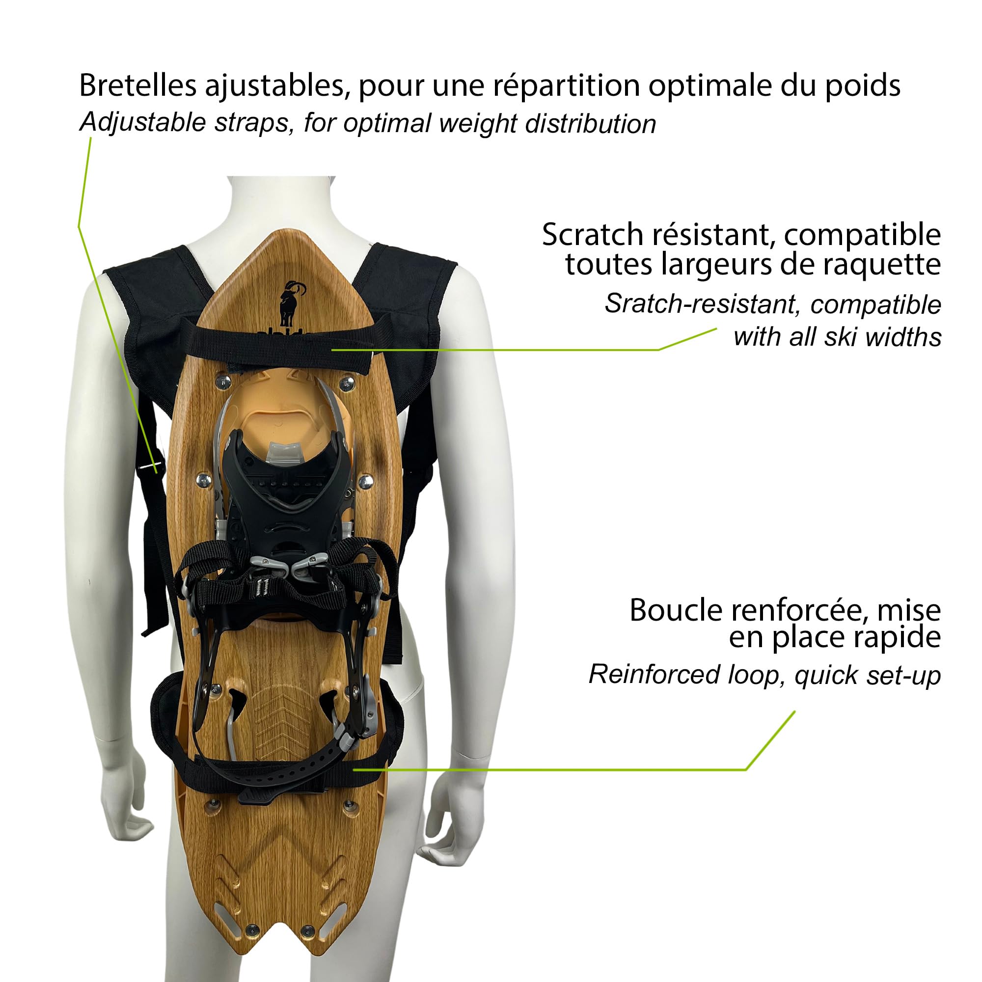 Skiback, Le Porte-Ski révolutionnaire pour Garder Les Deux Mains Libres