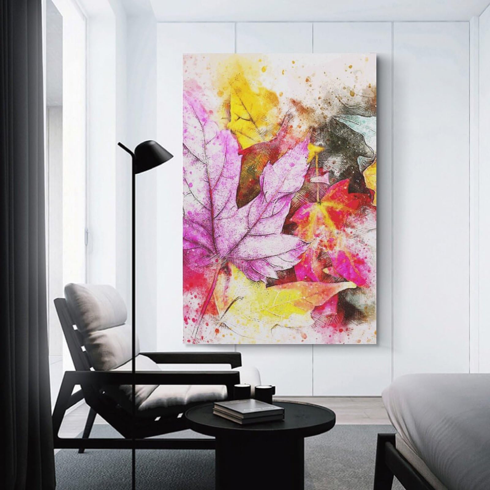 絵 水彩画  インテリア Amazon.co.jp: 絵画 色を混ぜる 水彩画インテリア 絵画 水彩