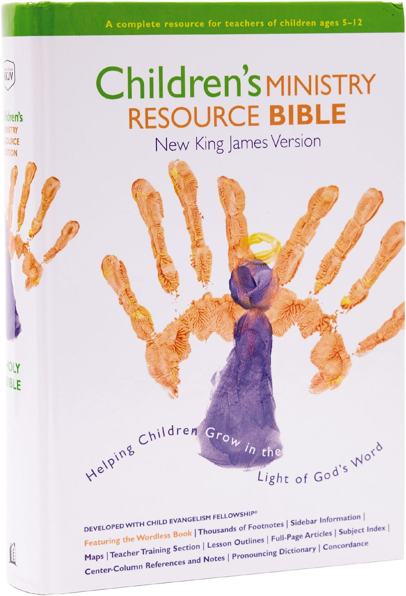 NKJV, Children's Ministry Resource Bible, Hardcover: Helping Children Grow in the Light of God's Word