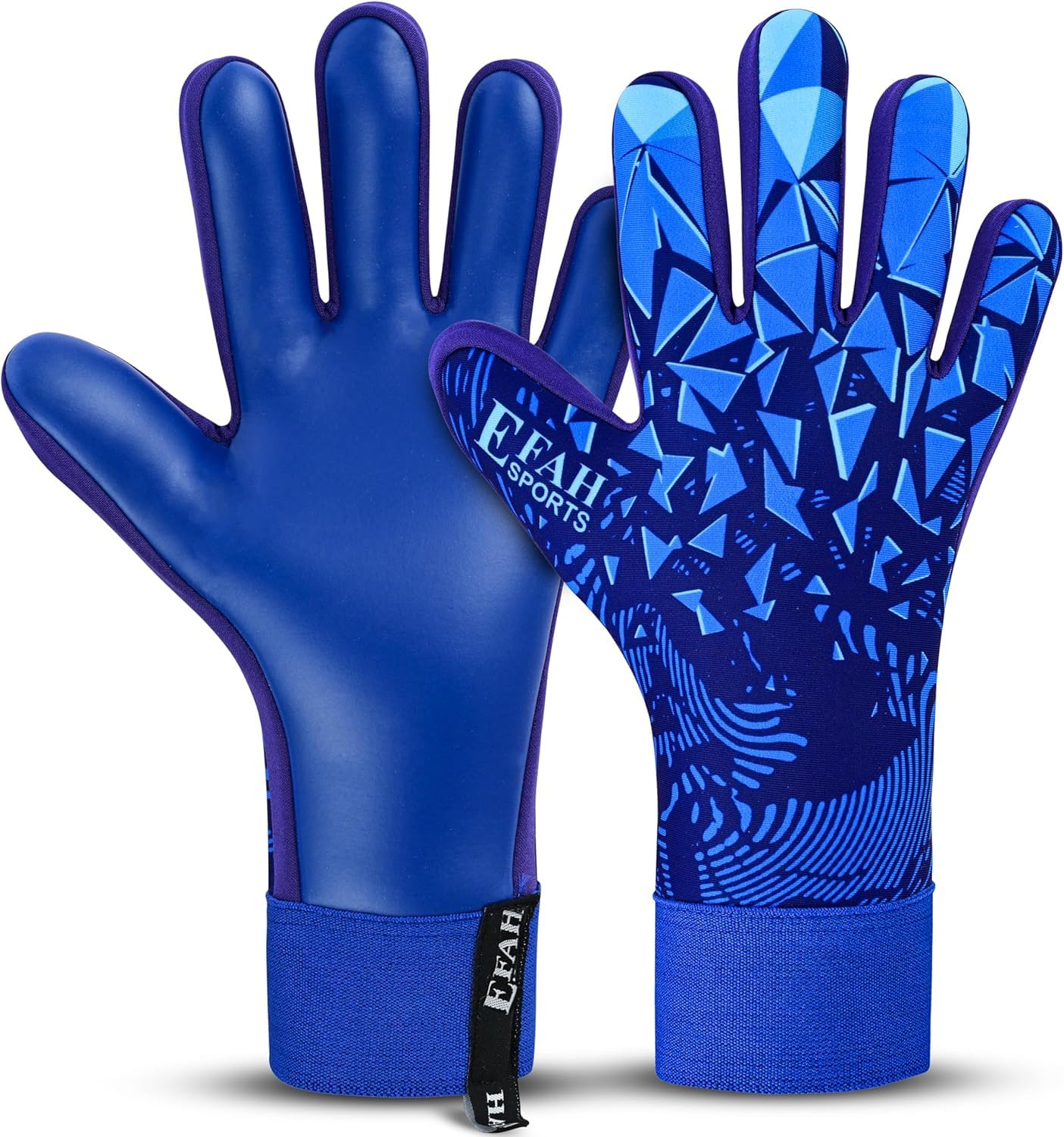 Gants de Gardien de But Enfants garçons Jeunes avec Paumes de Protection et Forte adhérence pour entraînement