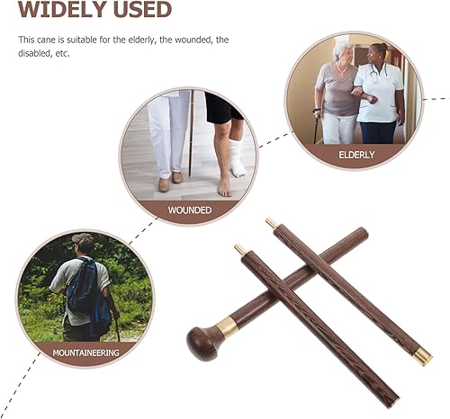 Miniatura 6 de COHEALI Bastón de caminar desmontable para personas mayores, bastón de caminar ajustable en altura para mujeres, hombres y personas mayores, al aire