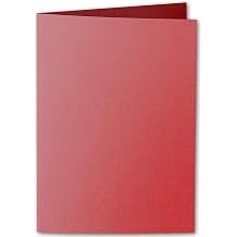 Artoz 1001 B6 red portrait double-card pack 100