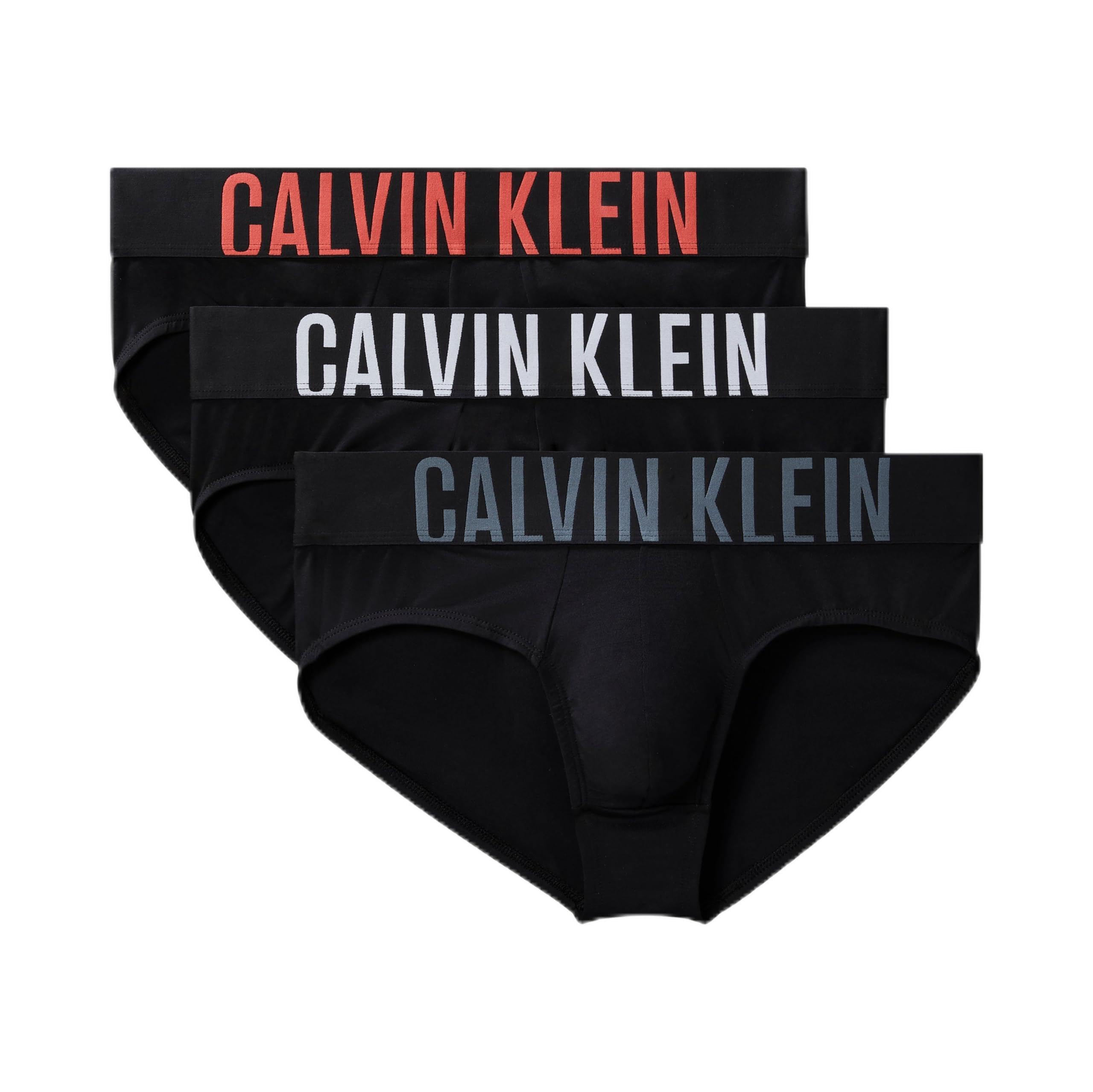 Calvin Klein Men's Intense Power Microfiber Stretch Hip Brief - 3 Pack