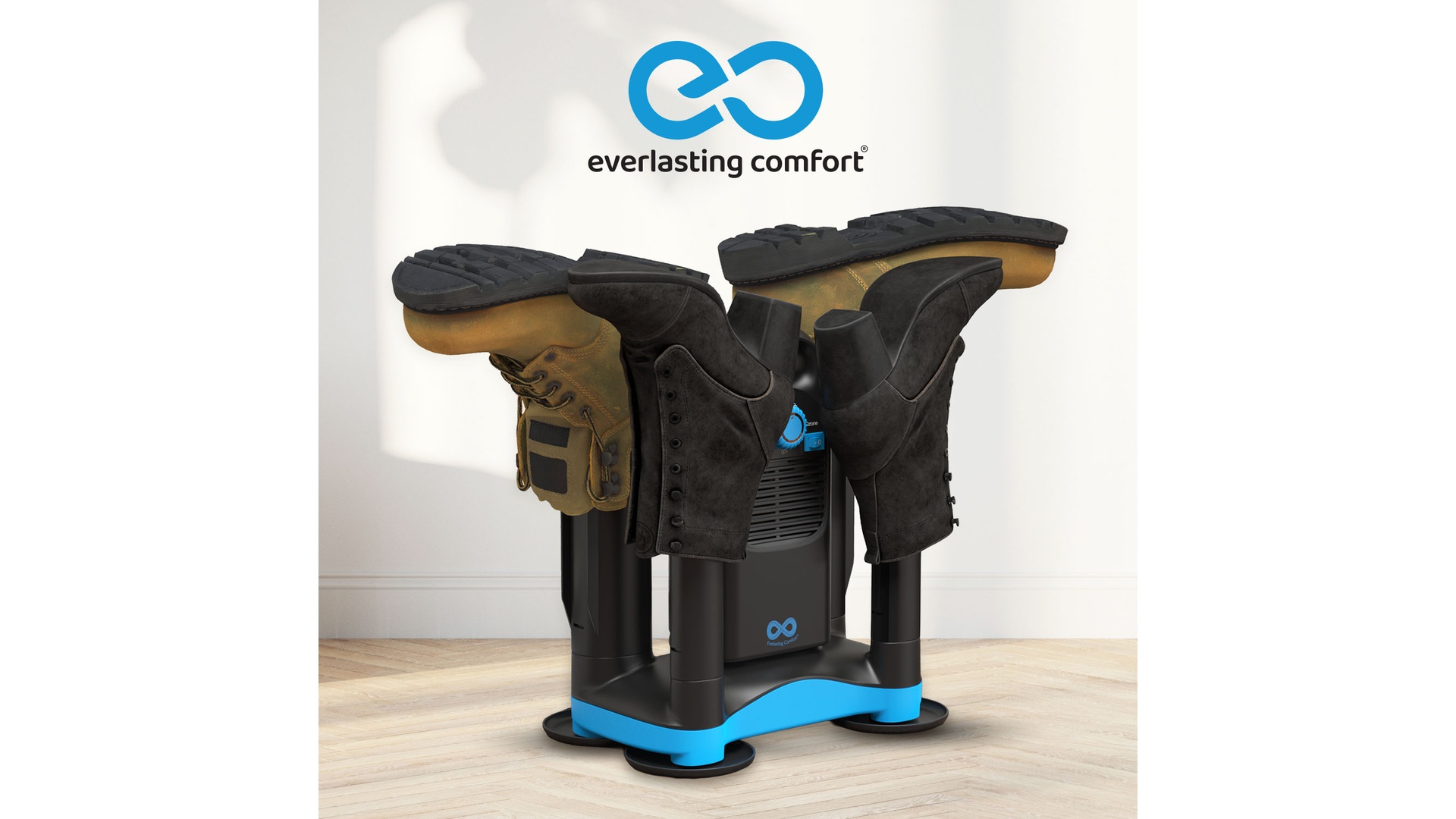Upgraded Boot Dryer with Ozone Deodorizer - Fast Drying Compact