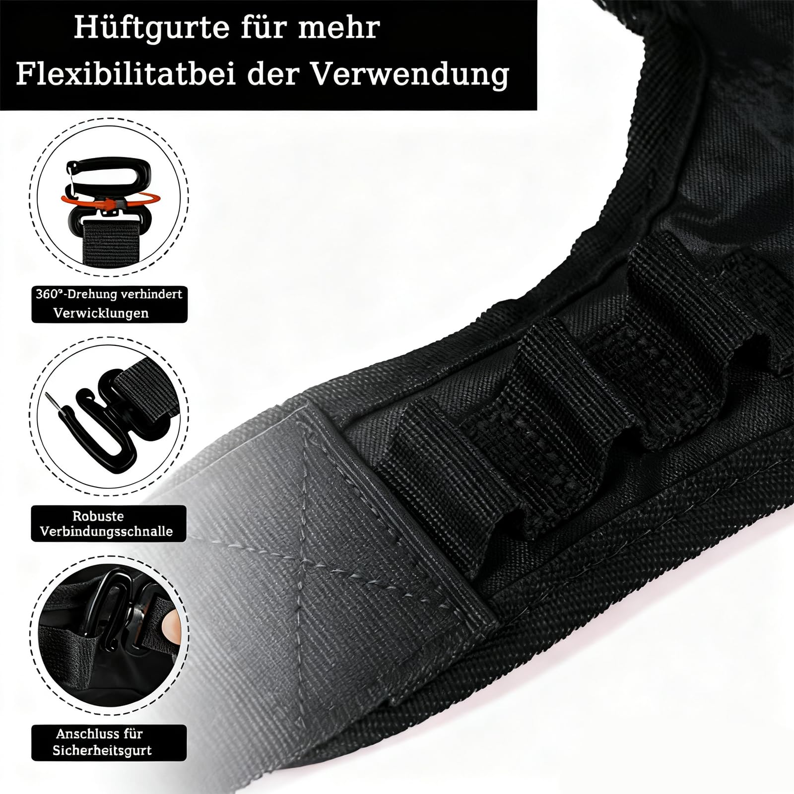 Sangle de ski pour enfant de 2 à 8 ans - Gilet avec 2 laisses longues de 163 cm pour une distance et un contrôle sûrs - Polyvalent pour le ski, le snowboard, la luge et le patinage sur glace