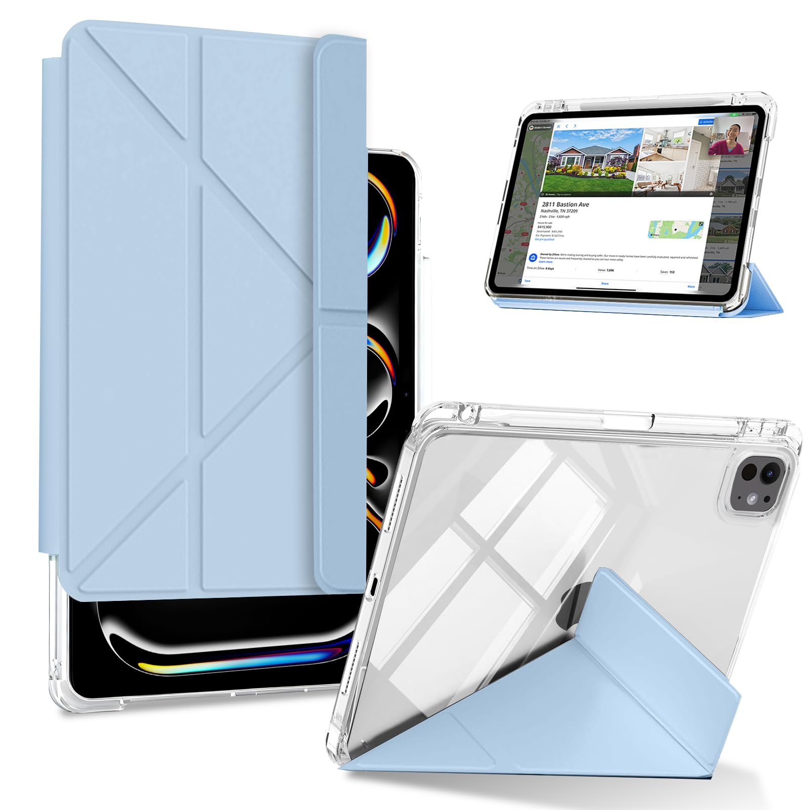 Amazon.co.jp: KeeFos ケース iPad Pro 13インチ (M5/M4、2025/2024
