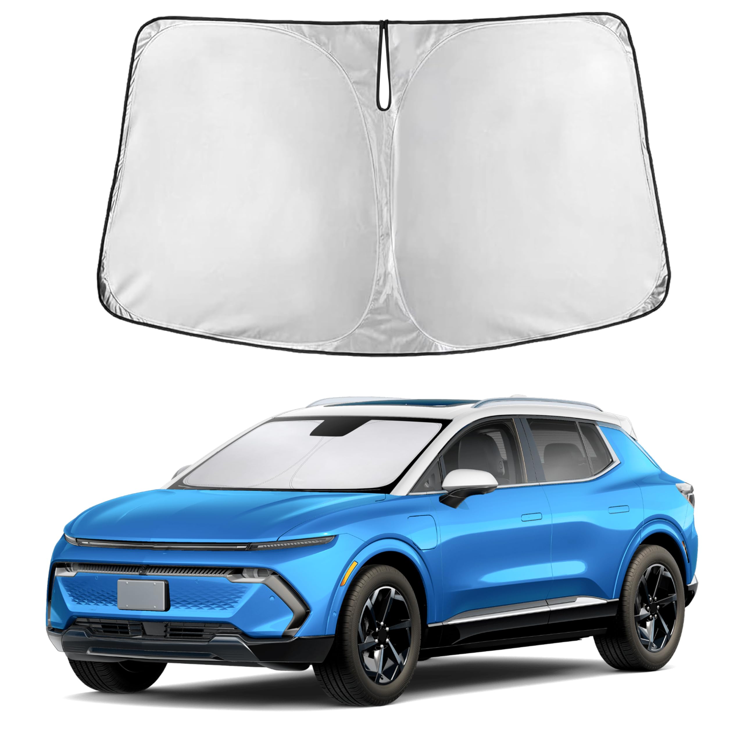 EcoNour Windshield Sunshade Compatible for Chevrolet Equinox EV 2024-2026