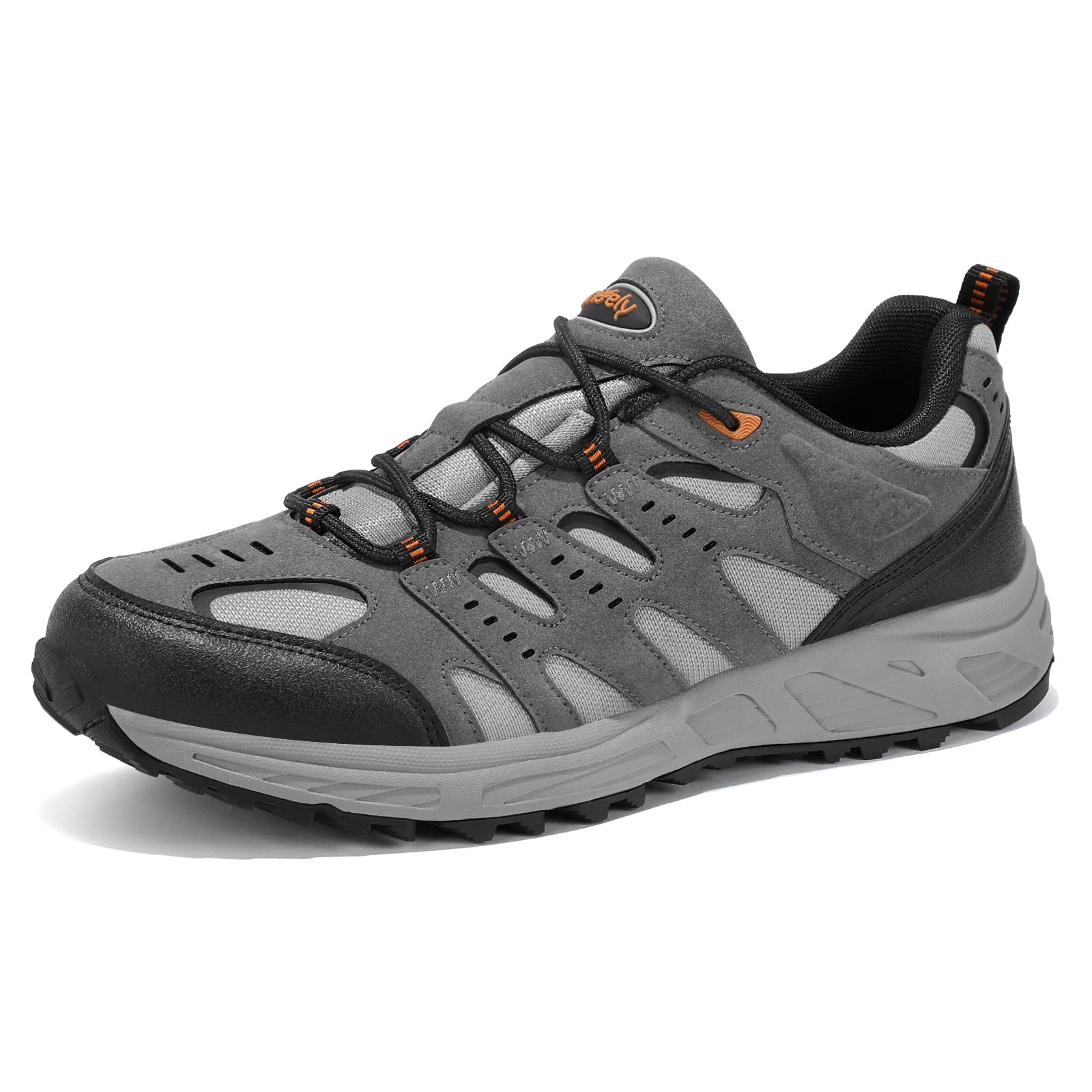 Kricely Chaussures Basses de Randonnée Homme Marche Chaussure Montantes Escalade Alpinisme en Plein Air Trekking Chaussure Trail Homme pour Sports Sneakers