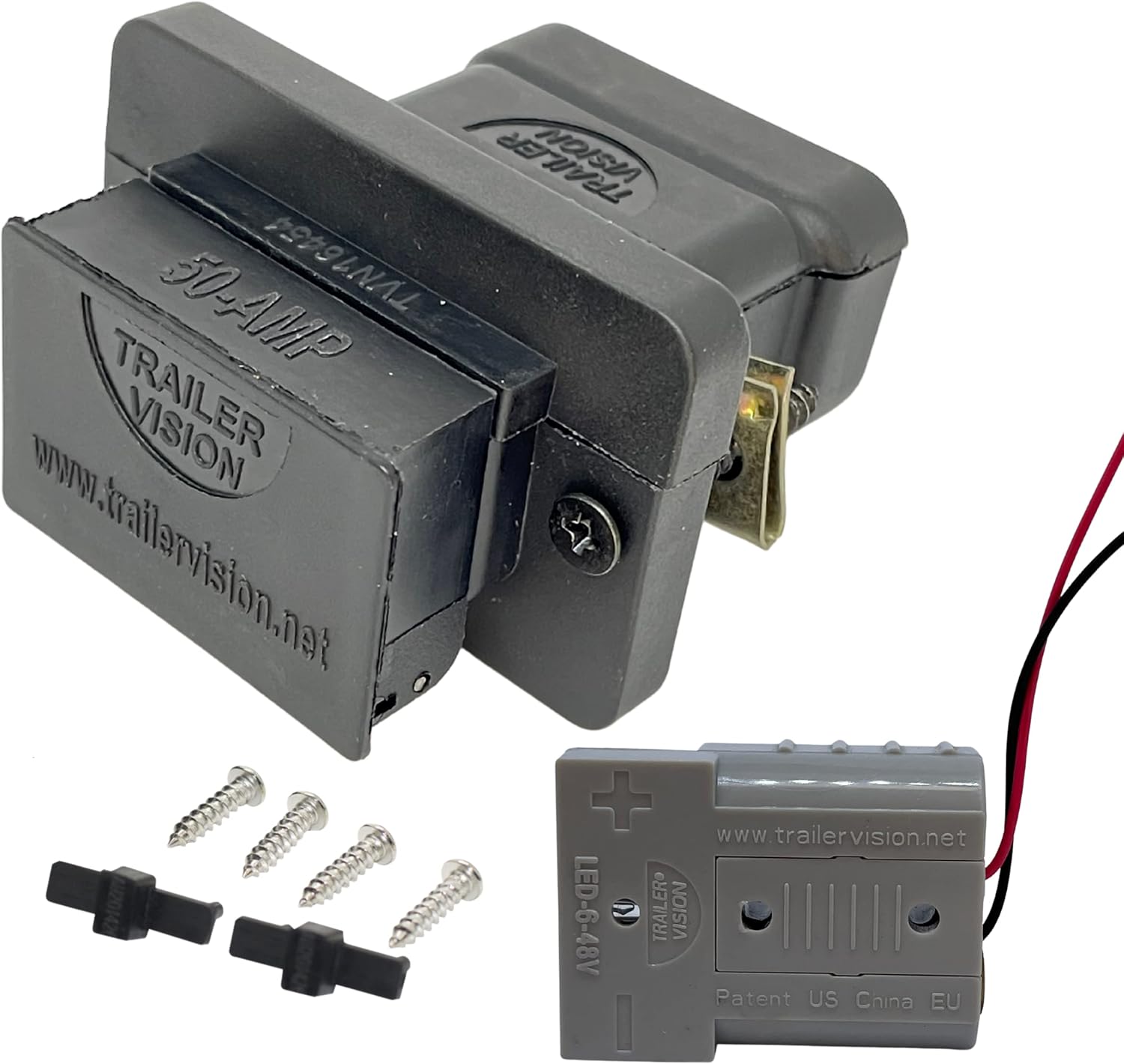 Vehicle Parts & Accessories FLUSH MOUNT 50A ANDERSON PLUG MOUNTING KIT