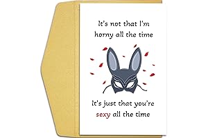 Qiliji Naughty Birthday Card, Raunchy Valentine's Day Gift