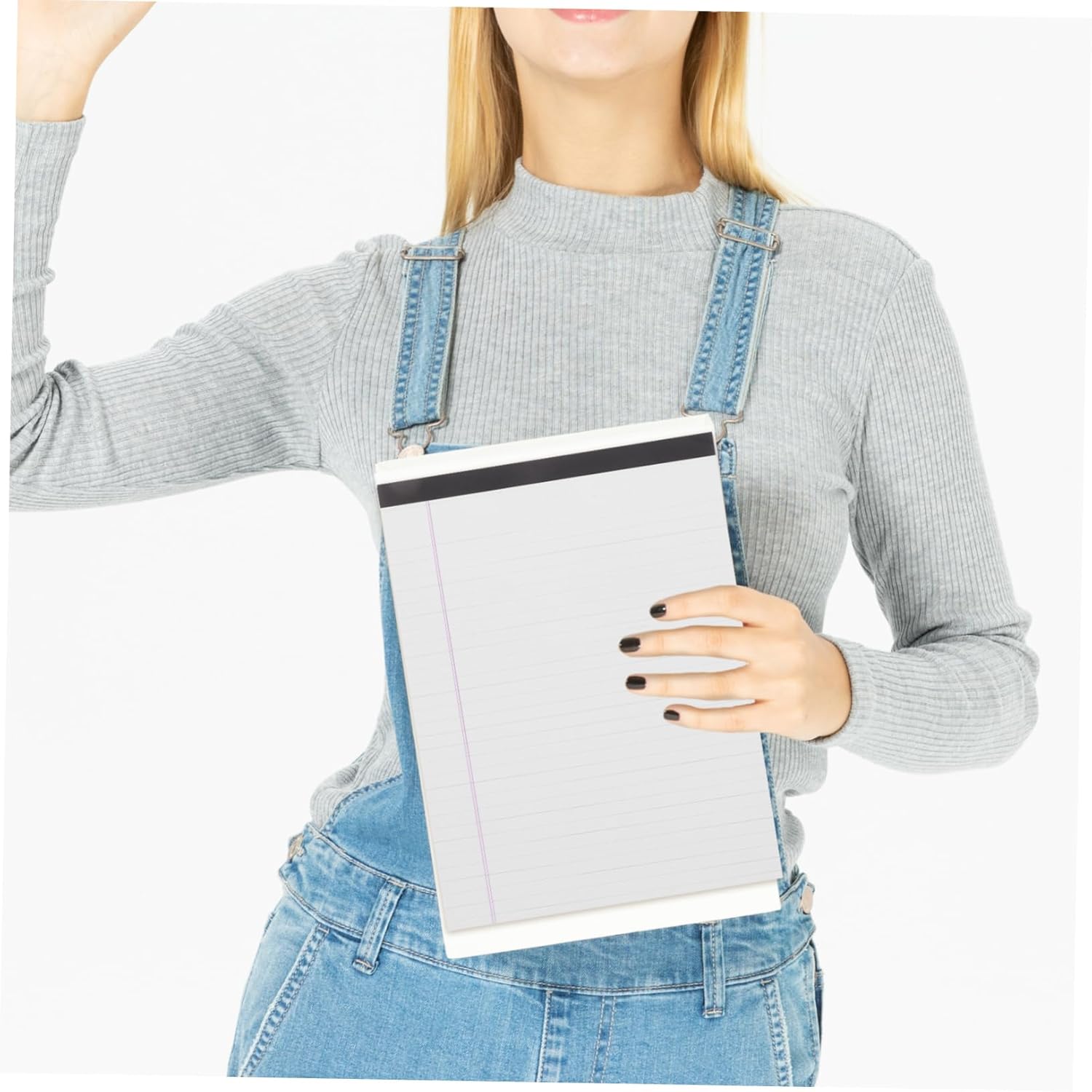 Veemoon 4Pcs Legal Pads Wide Ruled Writing Notepads Single Sided Ink Resistant for School and Office Ample Supply for Note Taking and Drawing Needs 5 71LalL9Sp3L. AC SL1500