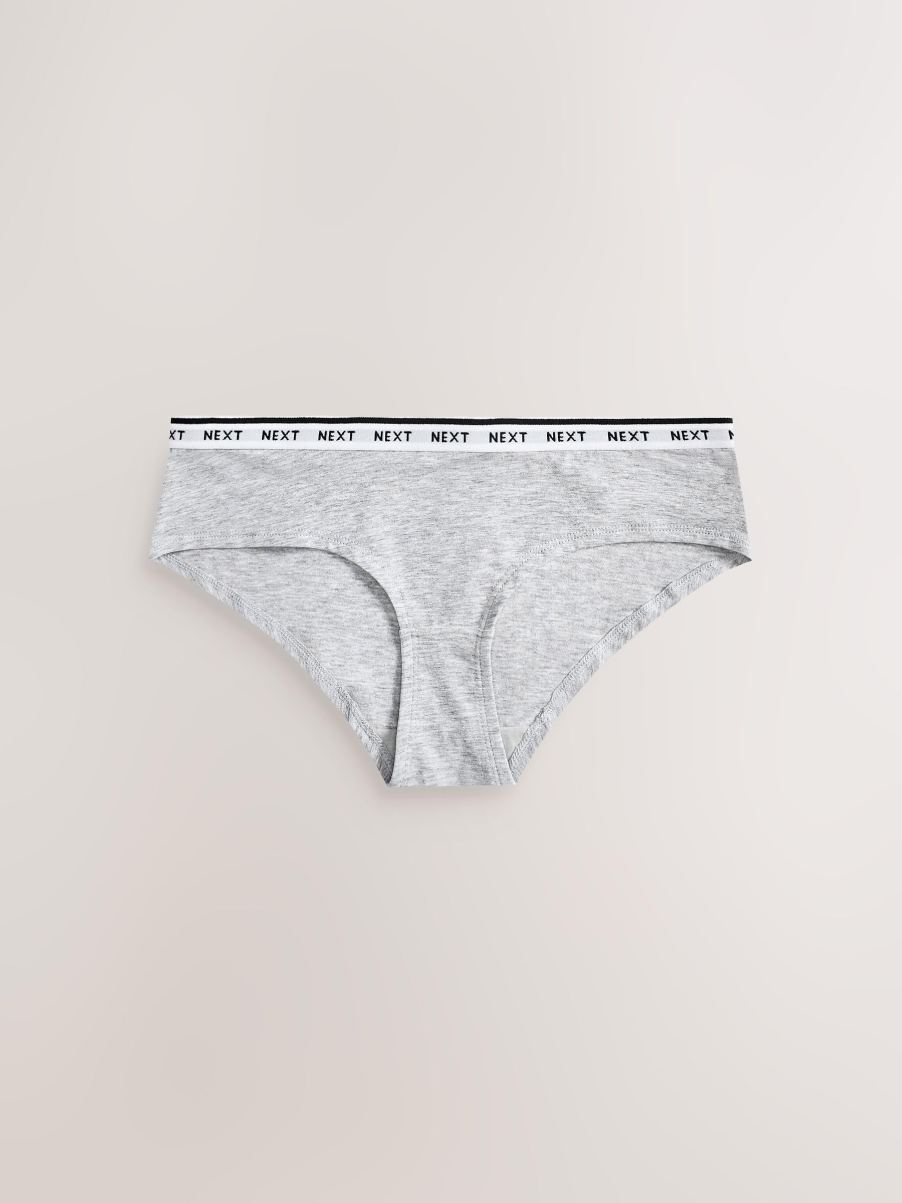 NEXT Mujeres Pack de 7 Braguitas Estilo Culotte de algodón con Logotipo