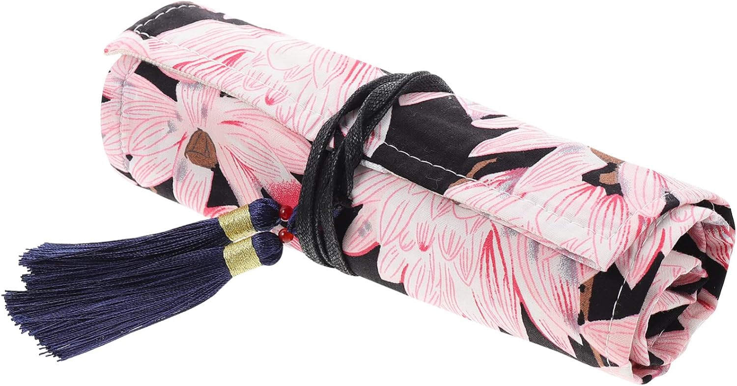 COHEALI Knitting Needles Case Crochet Hooks Storage Bag