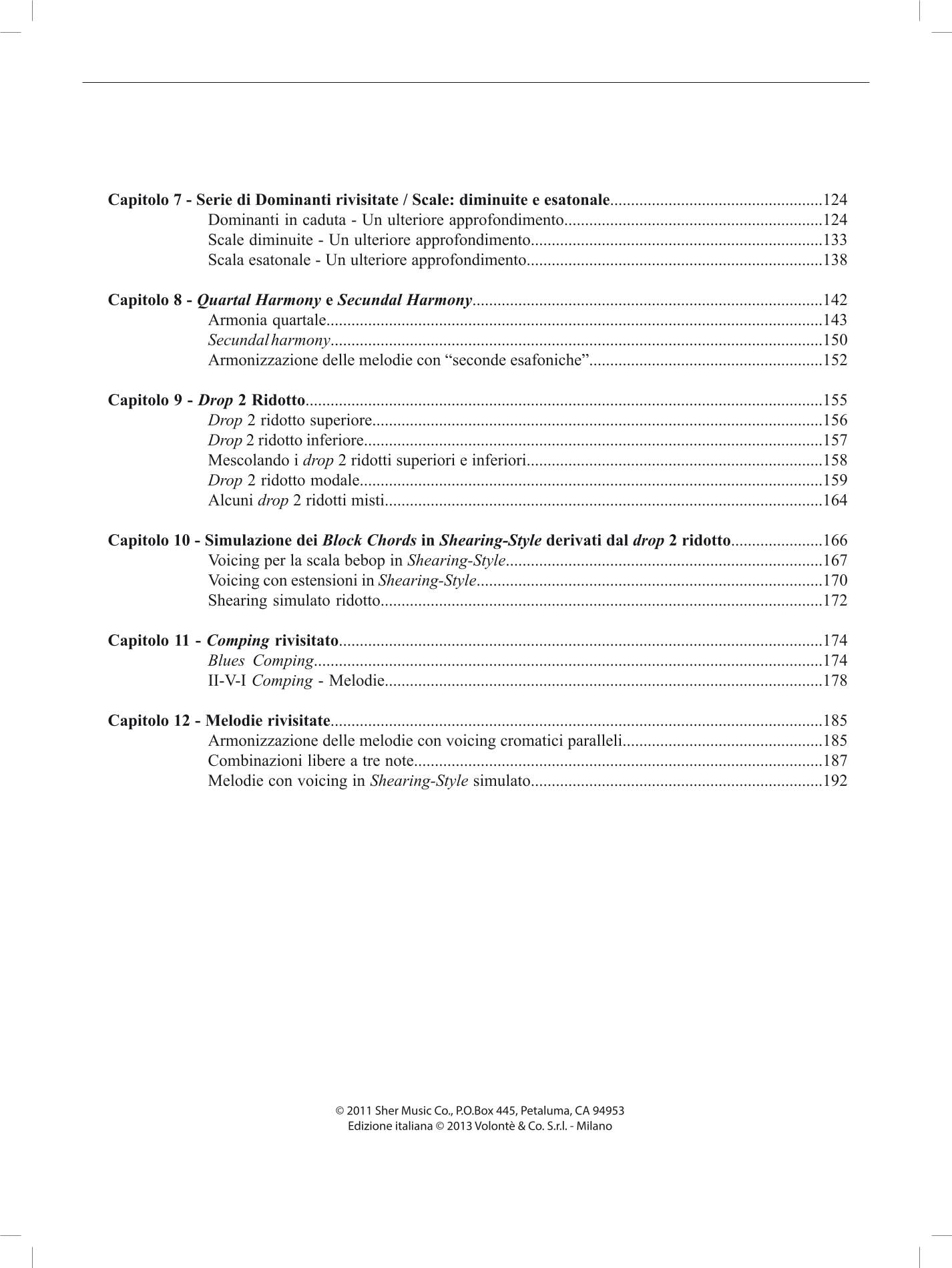 Three-note voicings. Ediz. italiana