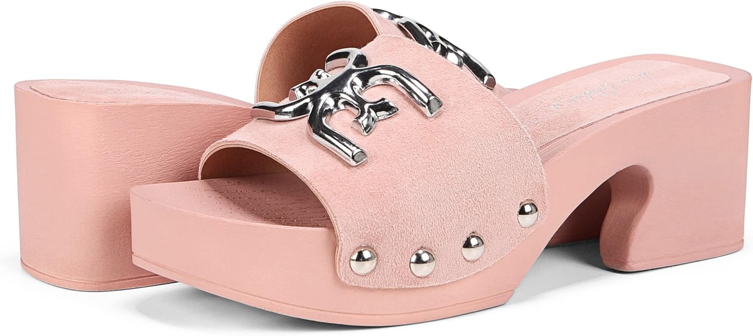 Sam Edelman Women's Francina Wedge Sandal, Pale Pink, 8