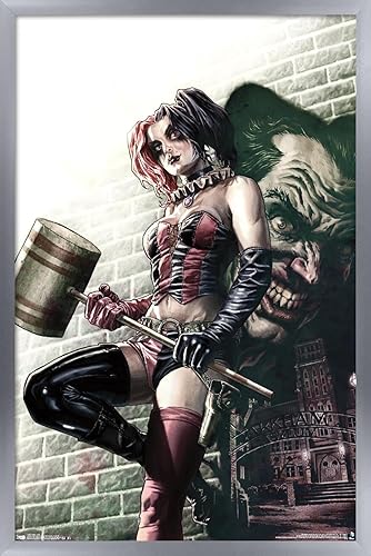 Miniatura 29 de Trends International DC Comics - Póster de pared de Harley Quinn, 22.375 x 34 pulgadas, versión premium sin marco