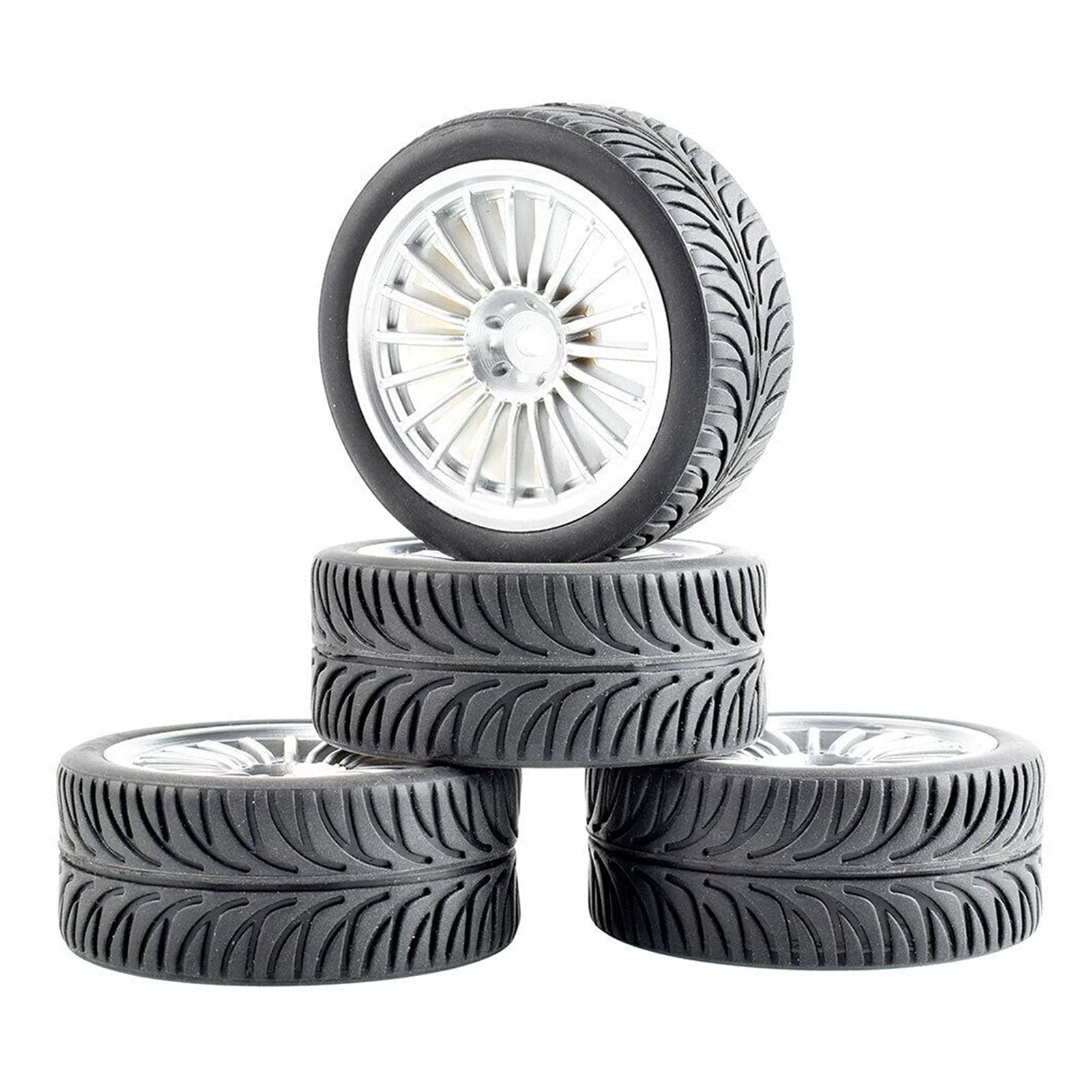 4 sztuki opon Grip Wheel, dla HSP, HPI Racing, 1/10 1:10