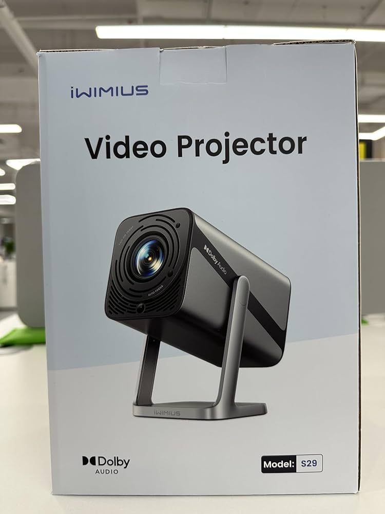 時限 iWIMIUS S29 ポータブルプロジェクター iWiMiUS S29