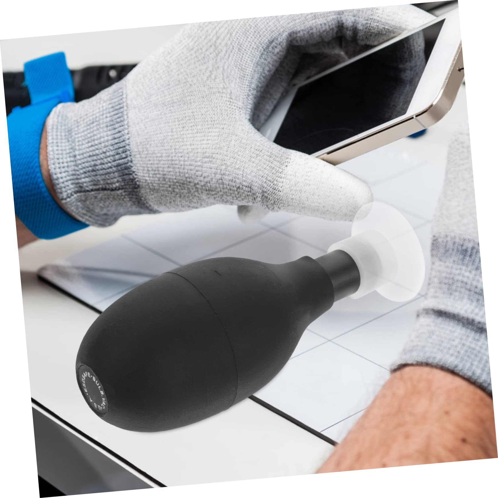 Mikikit 5pezzi Penna Per Pulizia Obiettivi Silicone Con Ventosa Per Riparazione e Manutenzione Di Lenti Utile Per Fotocamere Orologi Ed Elettronica Strumento Compatto e Leggero Per