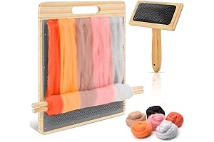 4 Pcs Wool Blending Board Carding Brush Set: An Essential Tool for Wool Crafts