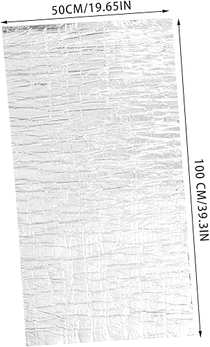 Miniatura 9 de Ciieeo Alfombrilla de aislamiento de aluminio para amortiguamiento de sonido superior, fácil instalación, accesorio automotriz