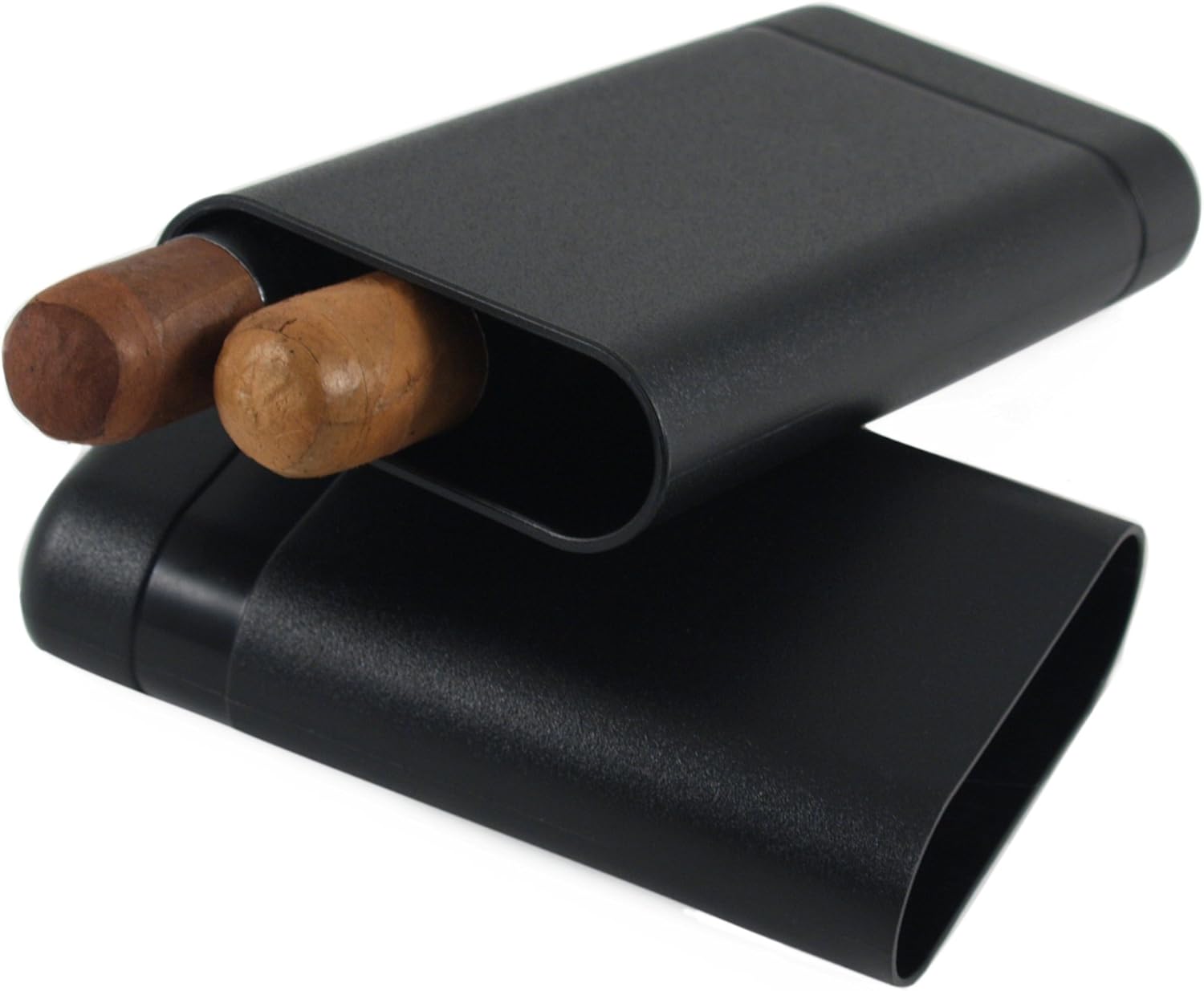 Le Tube 3 Finger Crushproof Airtight Cigar Case Travel