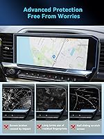 Vista 244 de Protector de pantalla de coche para Ford Edge 2024 2025 2023 2022 2021 (SE/SEL/ST-Line/Titanio/ST) Accesorios Protector de pantalla de vidrio