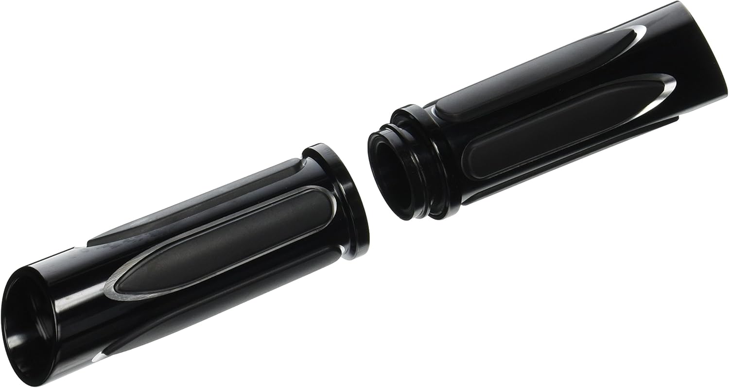 Arlen Ness 07-053 Black Soft-Touch Grip