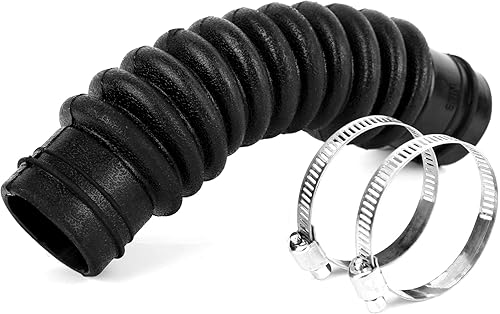 AEM73213001 LG - Manguera de drenaje para conector de tina a bomba de lavadora, salida de bomba para lavadora LG, más gruesa con 2 abrazaderas de