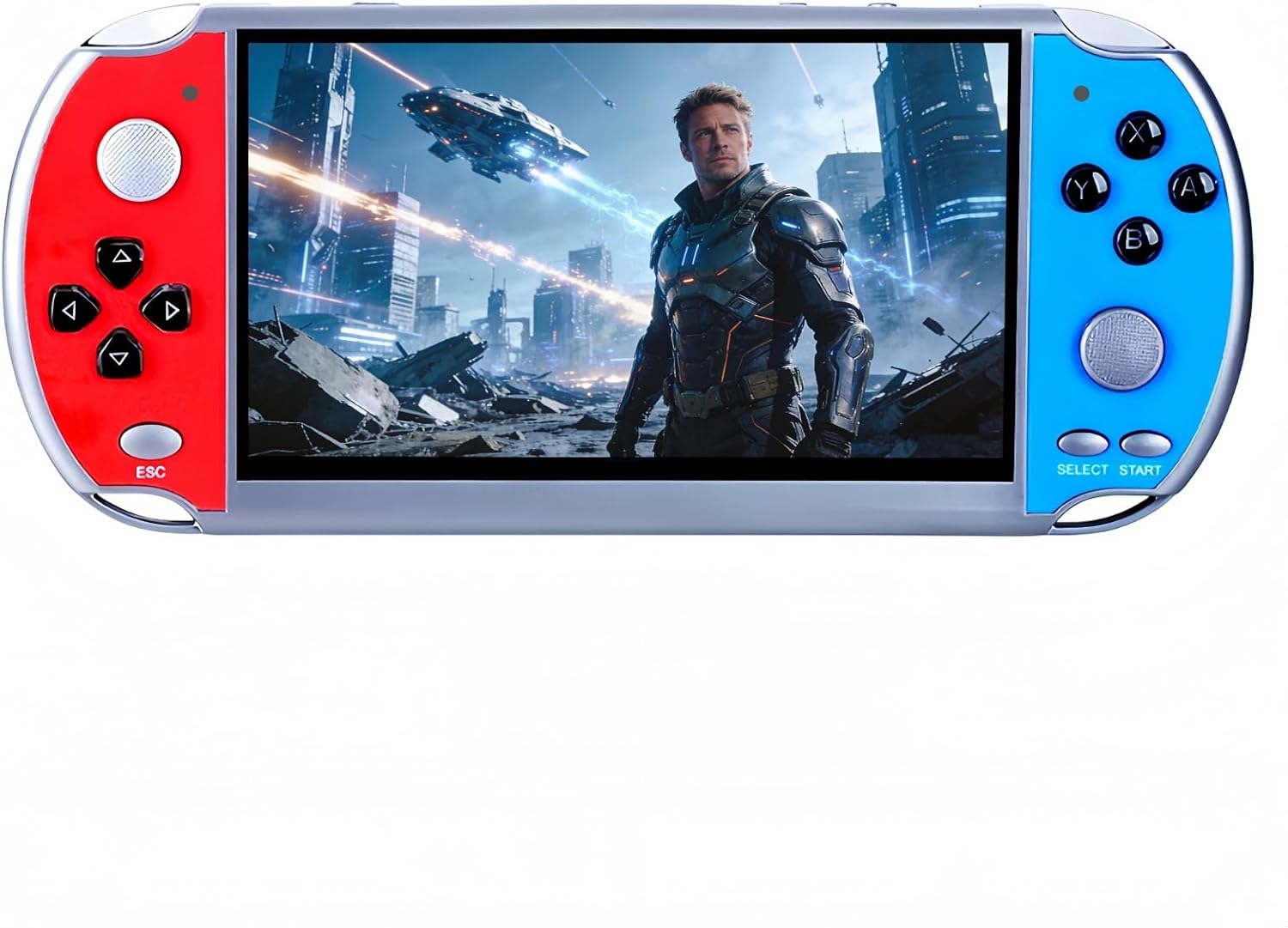 5.1 inch Colorful Video Game Console Multiple Simulators Built in Free Games Can Save/add/Delete Electronic Game Handheld Gaming Retro Portable Game Device Toys Children