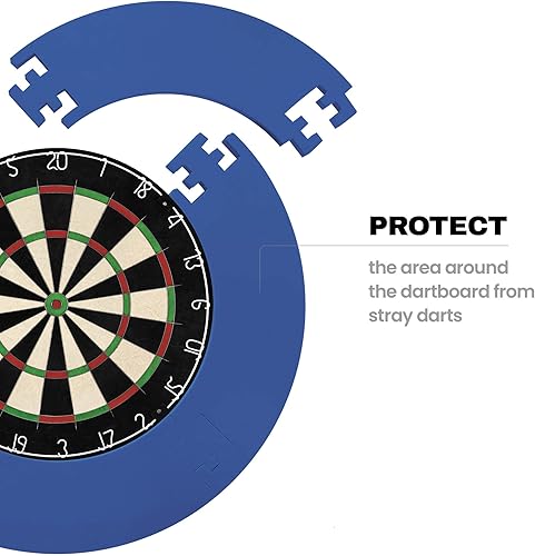 Miniatura 4 de Designa Darts  Diseño de anillo de EVA ligero y duradero para diana, varios colores