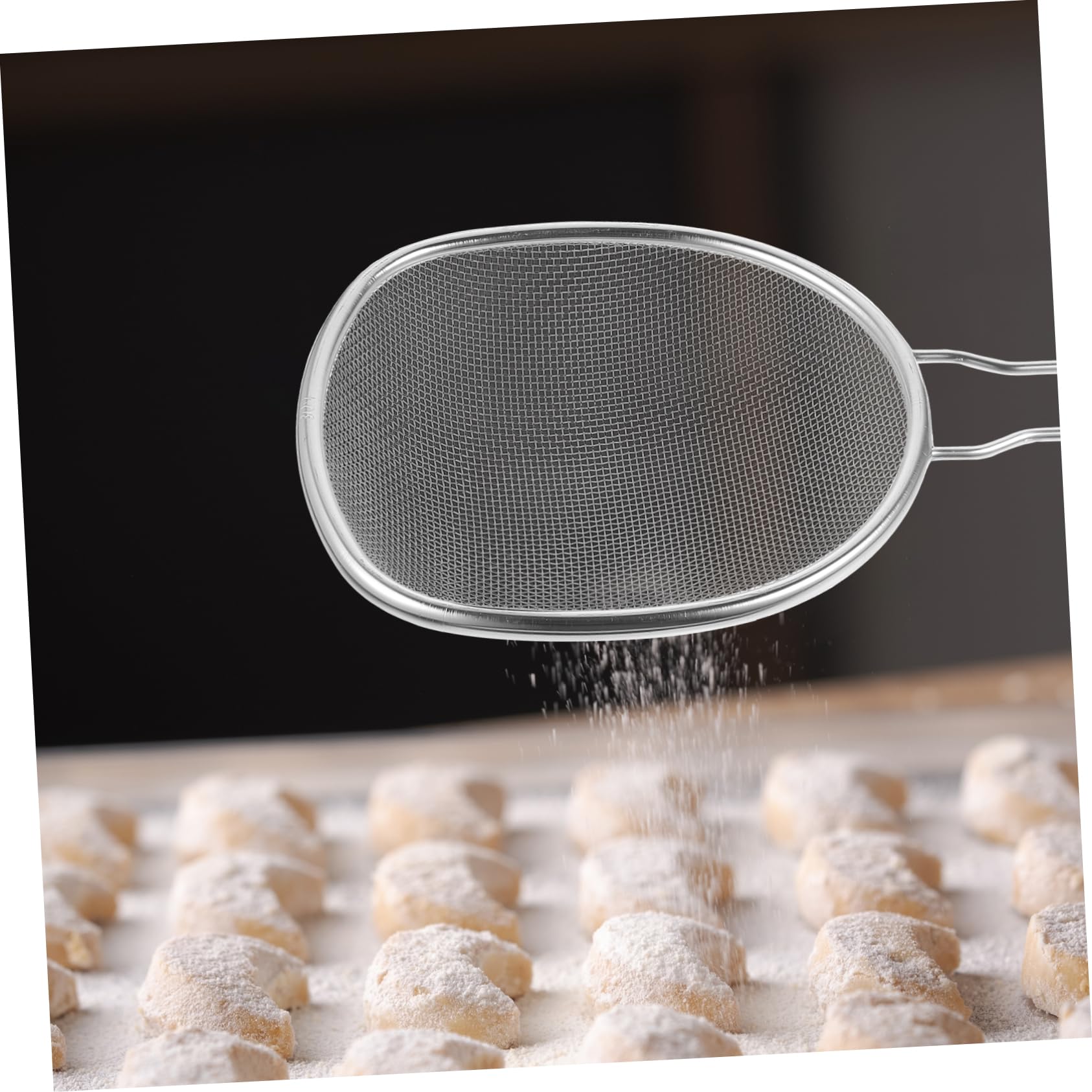 Colador de Malla Fina de Acero Inoxidable: una Herramienta de Cocina versátil para Colar, tamizar y filtrar
