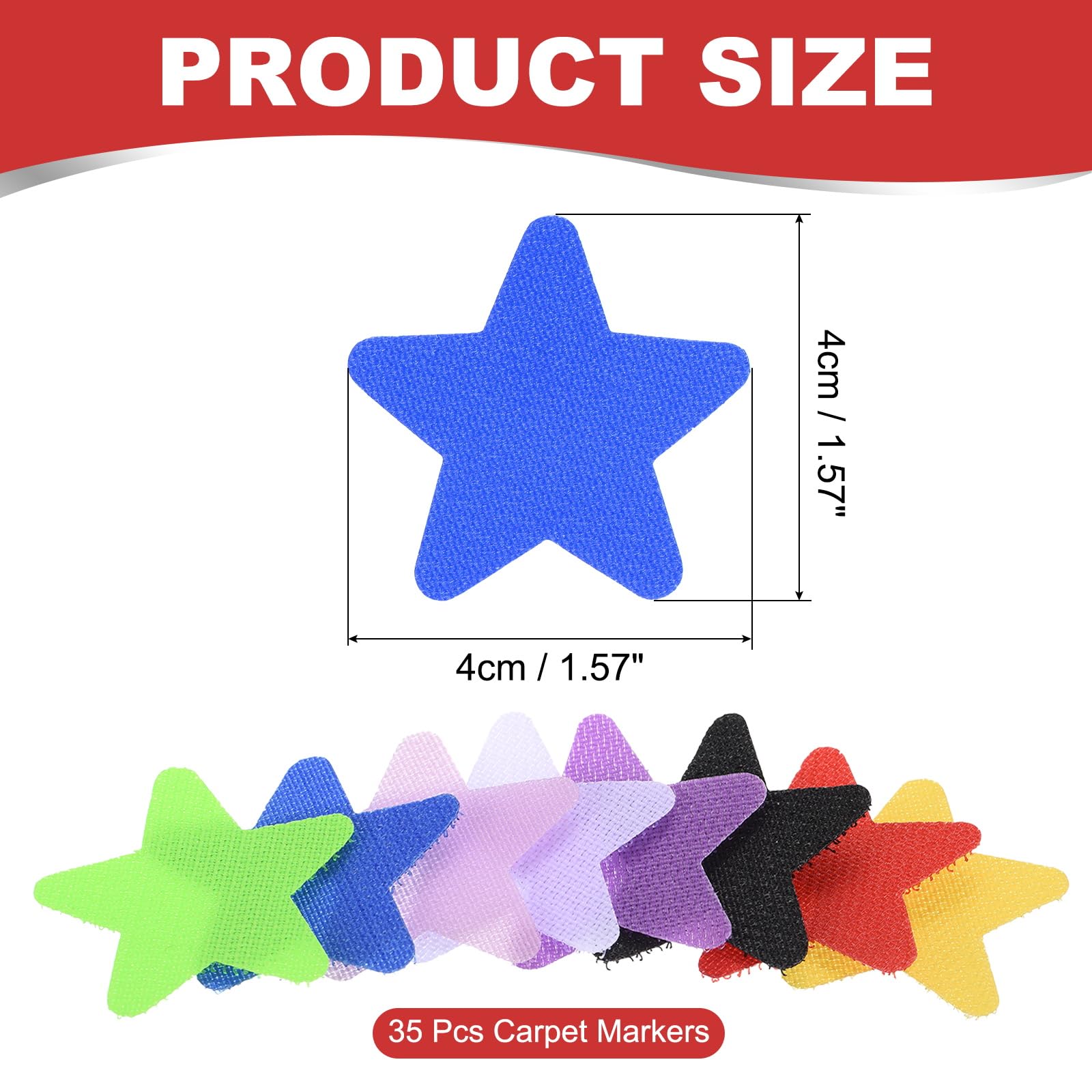 PATIKIL 1.6" Carpet Spot Markers - Image 2