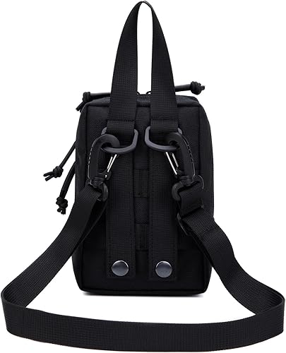 Miniatura 6 de Bolsa táctica reflectante Molle administrador, Molle bolsa de uso general EDC Molle Utilidad herramienta bolsa organizador bolsa modular bolsas