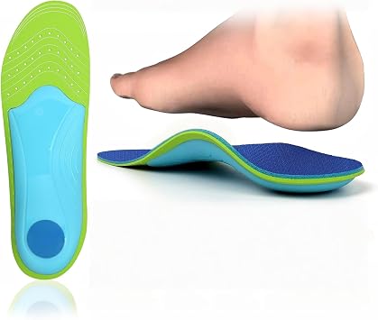 Orthotic Arch Support for Men and Women Shoe Inserts Insoles for Flat Feet High Arch Feet Pain Plantar Fasciitis Insoles Comfort Support Shoe Inserts Mens 7-8 | Womens 9-10 M