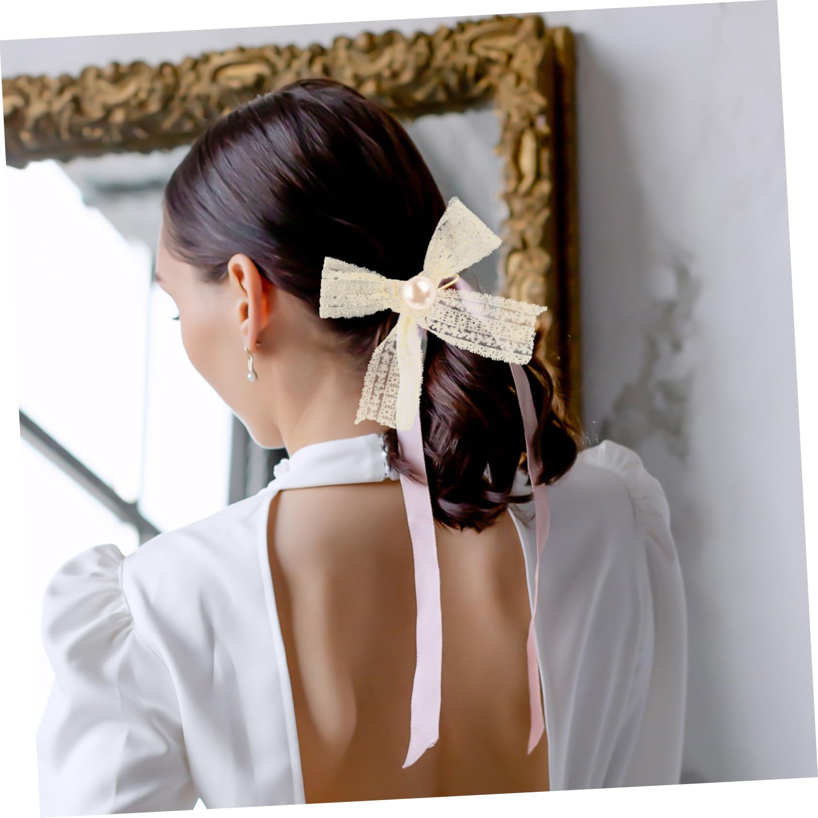 Operitacx 5rollos Cinta De Encaje Para Manualidades y Accesorios De Pelo De Ribete Para Decoración De Ropa
