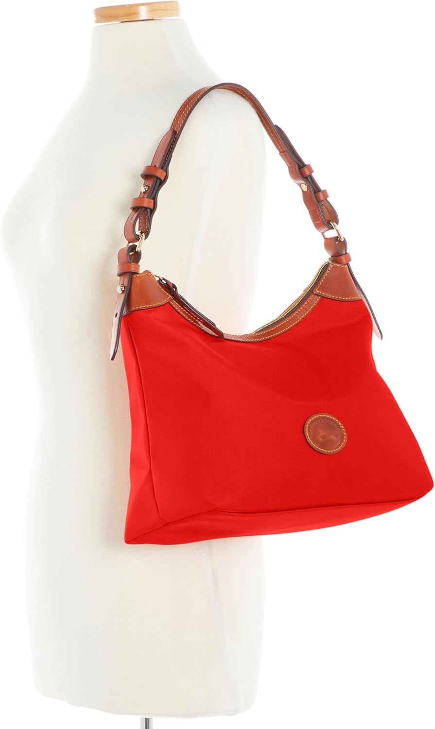 Dooney & Bourke Shoulder Bags for Women, Nylon Bag with Removable Adjustable Leather Handle
