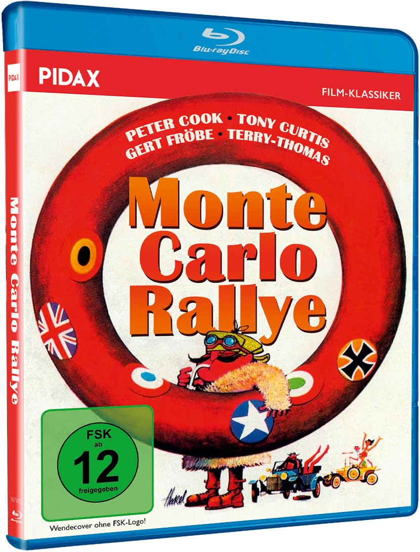 Monte Carlo Rallye – Kult Komödie der 60er Jahre, verrückte Fahrzeuge & chaotische Konkurrenz 1500 Meilen - Eine humorvolle internationale Autorallye durch Europa