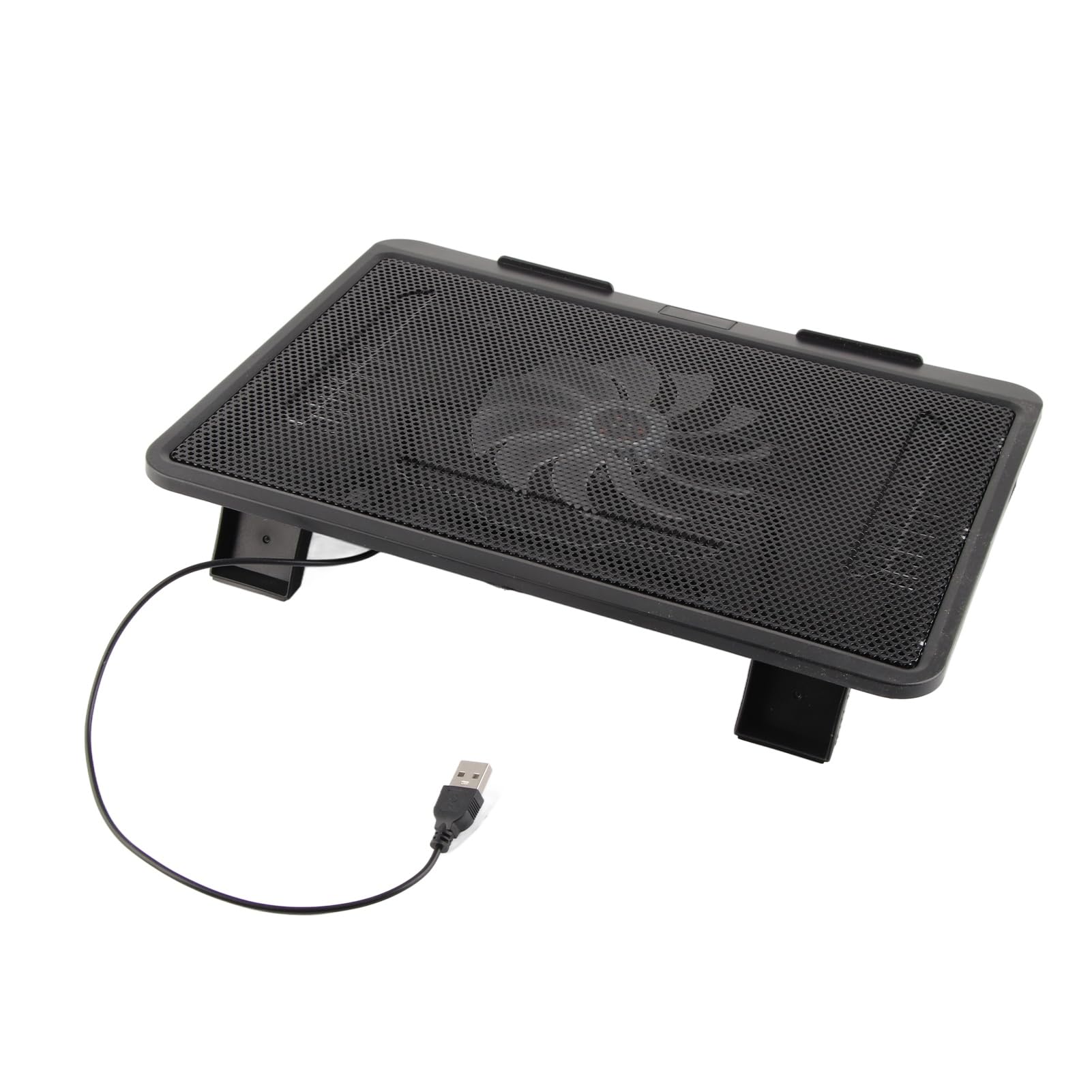 Podkładka Chłodząca Notepal L2 Podstawa Chłodząca do Laptopa z Dużym Wentylatorem Podstawka USB do Notebooka 14 lub Mniejszego Czarna, żelazna Siatka + Inżynieryjne Tworzywa