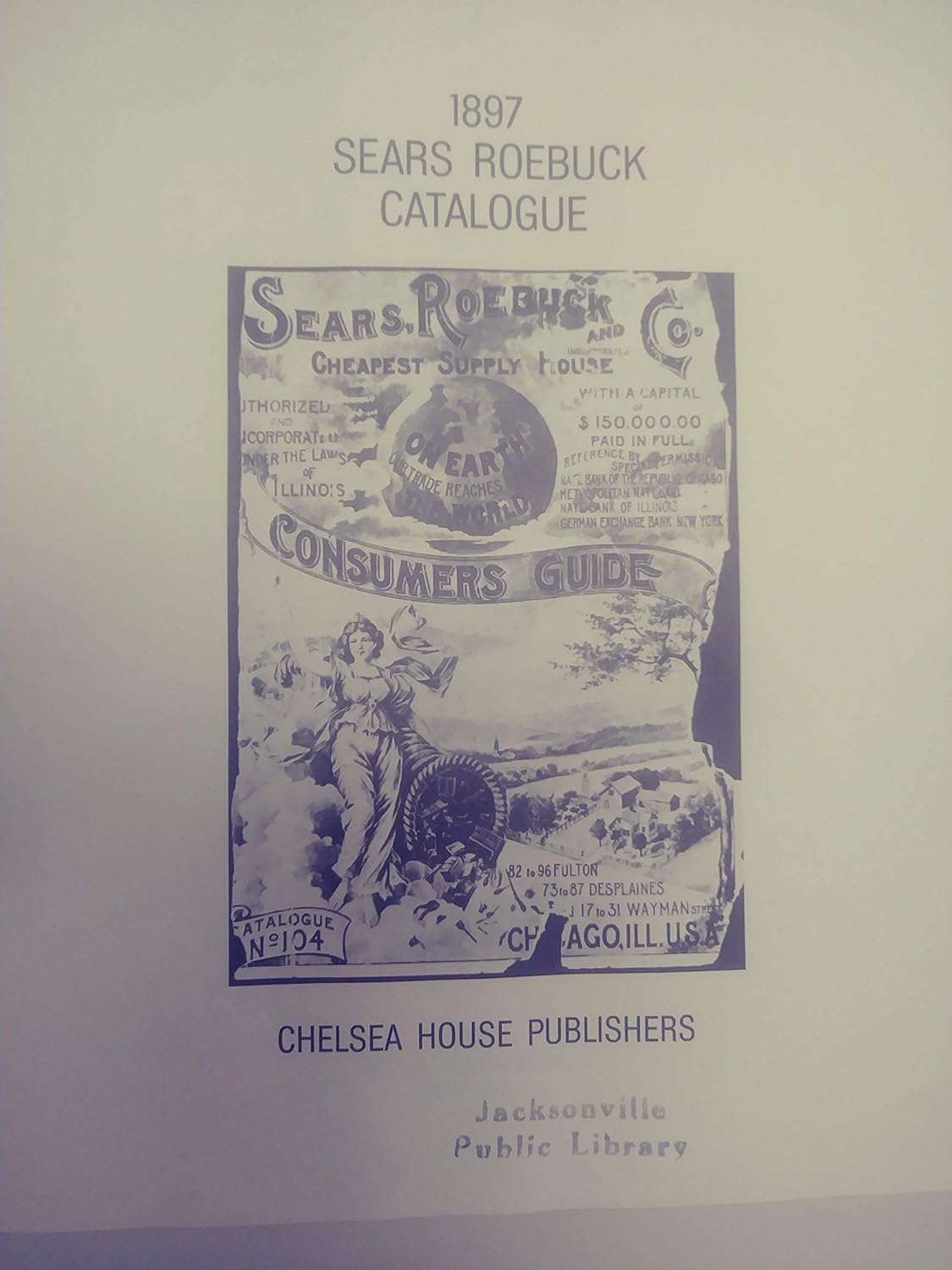 1897 Sears Roebuck Catalogue Fred L. Israel 9780394444079