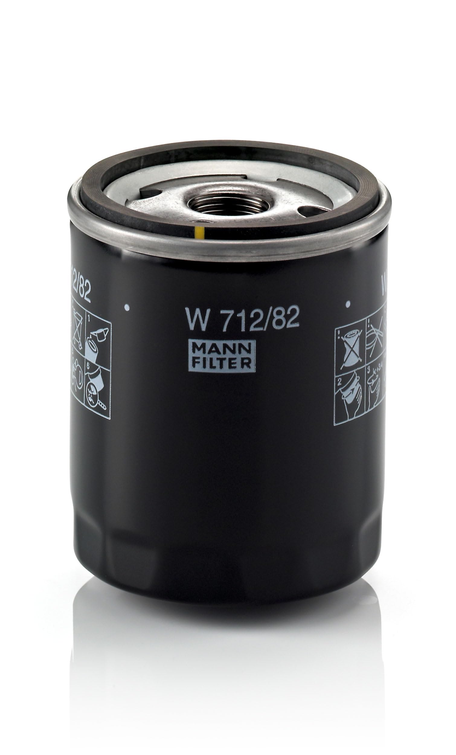 MANN-FILTER W 712/82 Oil Filter - for Cars + Transporters