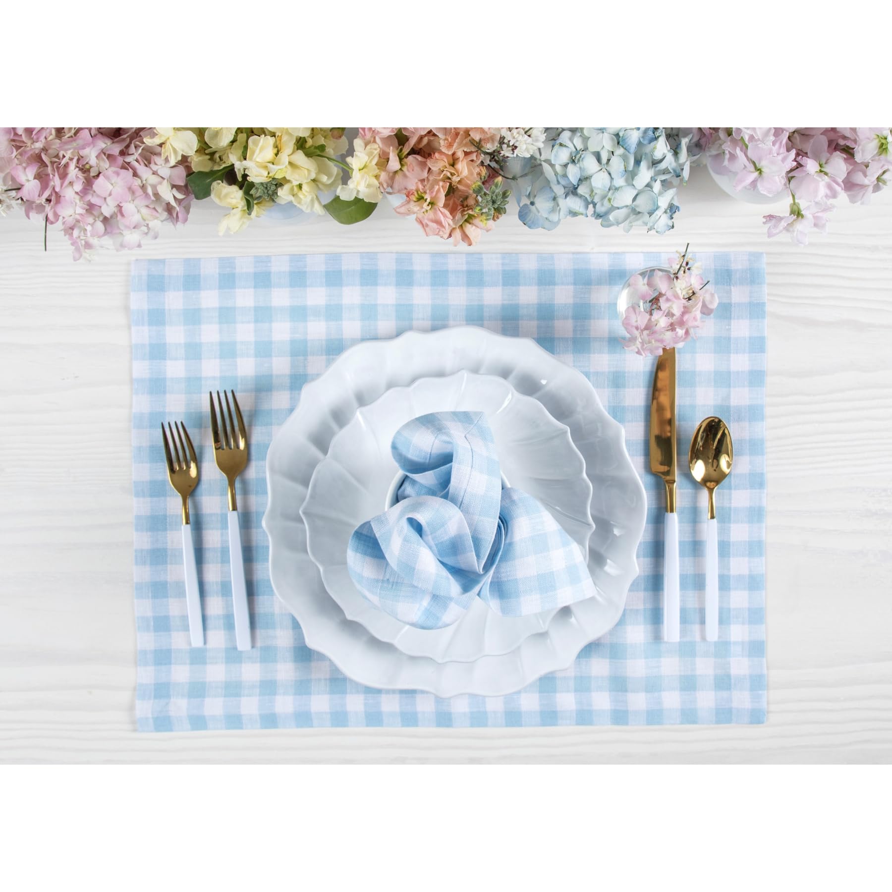 Amazon.co.jp: Solino Home Linen プレースマット 4枚セット - 100