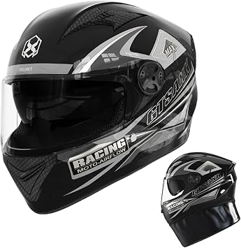 Twin Visor Motorcycle Headgear Cycling Mountain Bike Adult Men Women