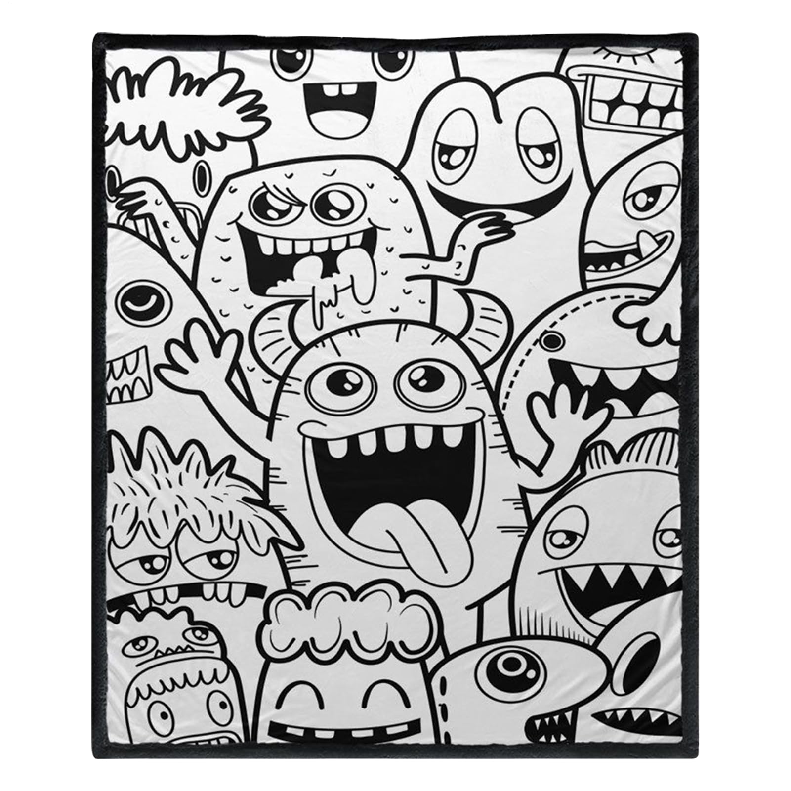 Couvertures de coloriage adulte et ado, plaid doux lavable
